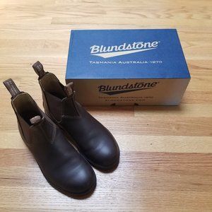 BLUNDSTONE 550 | Walnut Leather Chelsea Boots AU 6